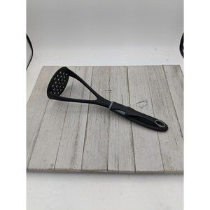 Nylon Potato Masher Kitchen Utensil Black 10 1/2" Unbranded